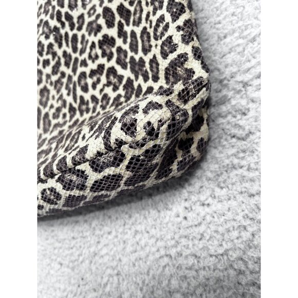 Women's Cynthia Rowley Shiny Leopard Print Large Tote Bag - Picture 12 of 13